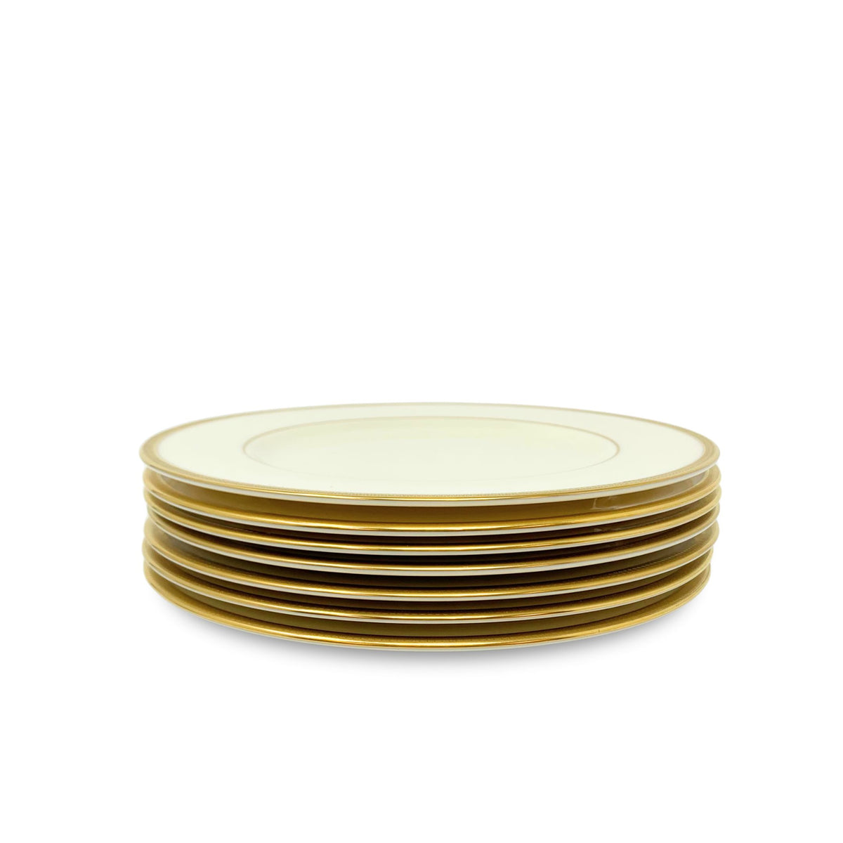 Lenox "Tuxedo" (Gold Backstamp) Salad Plates (7)