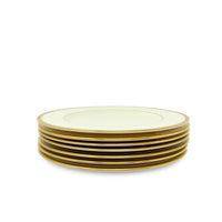 Lenox "Tuxedo" (Gold Backstamp) Salad Plates (7)