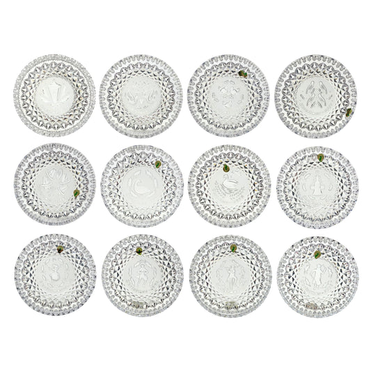 Waterford 12 Days of Christmas Commemorative Plates Complete Set w/ Boxes