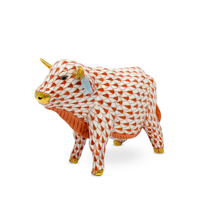 Herend Porcelain Ox