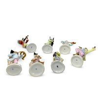 Meissen Style Continental Porcelain Monkey Band (7pcs)