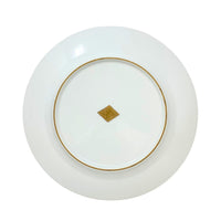 Wheeling Decorating Company Gold Rimmed Dinner/Cabinet Plates (8)