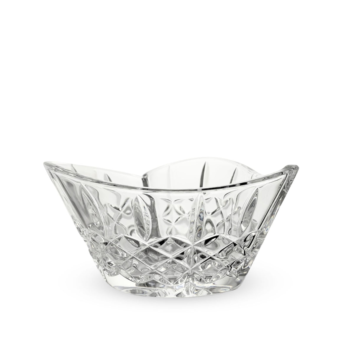 Waterford "Lismore" Heart Shaped 6" Crystal Bowl