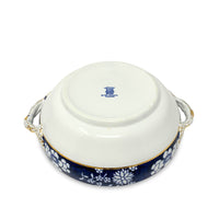 Copeland Spode "Cracked Ice & Prunus" Covered Vegetable Dish