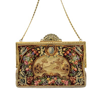 Edwardian Petit Point Tapestry Purse