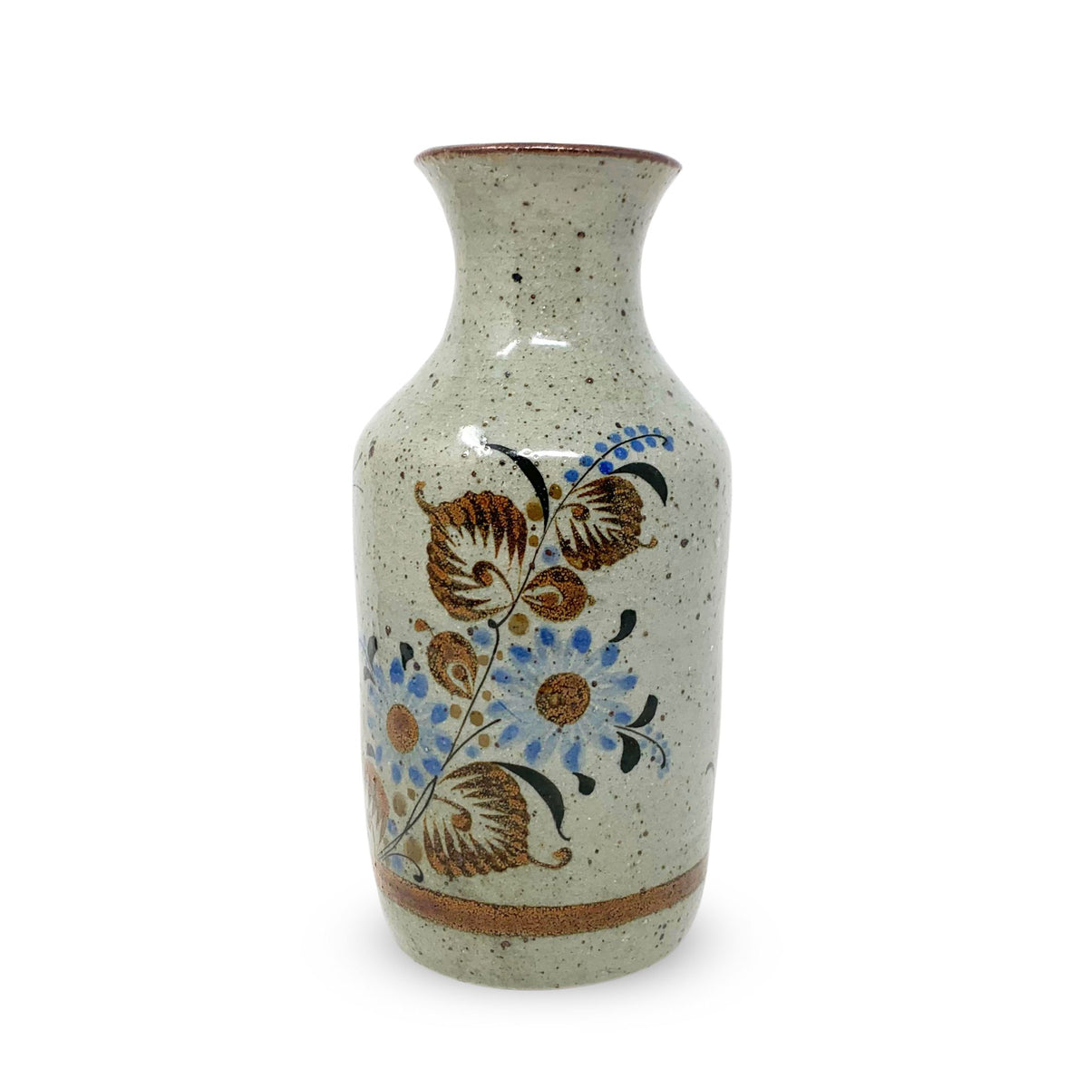 Jorge Wilmot Signed 9" Tonalá Pottery Vase