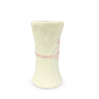 Belleek Typha Pink Ribbon 3.75" Spill Vase (2nd Black Mark)