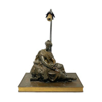 Greek Goddess Demeter Early 20th Century Lamp