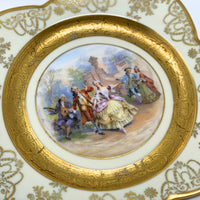 Victoria Czechoslovakia "Le Roy" Salad/Cabinet Plates (11)