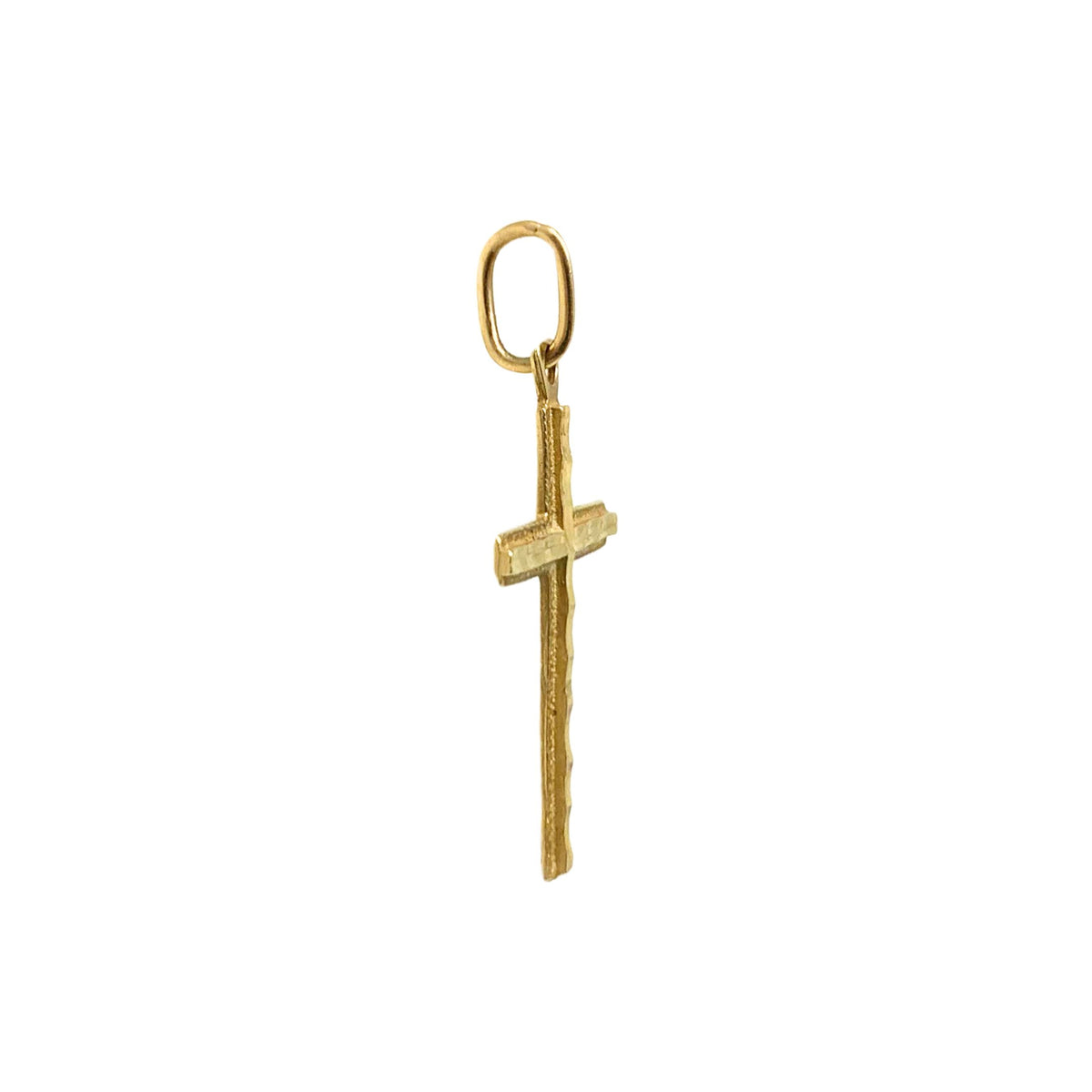 14K Gold Cross Pendant