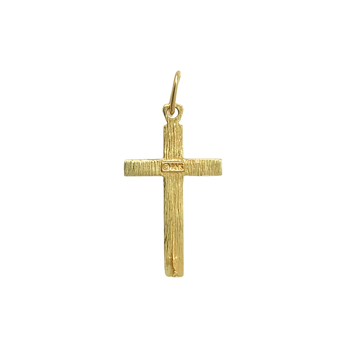 14K Gold Cross Pendant