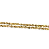 14K Gold 18" Rope Necklace