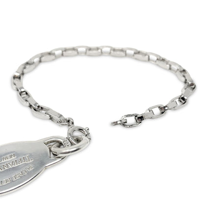 Sterling Bracelet With Tiffany & Co. Charm