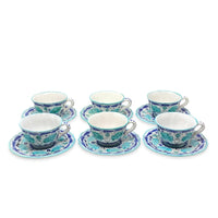 Cantagalli Pottery Italian 18pc Luncheon Set