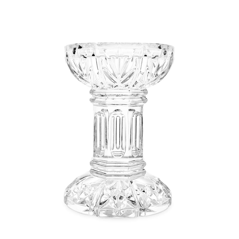 Waterford Crystal "Bethany" Pair of 5" Pillar Candle Holders