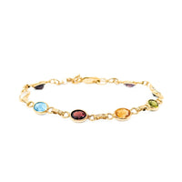 Van Dell 14K Gold & Semi-Precious Stone 8" Bracelet