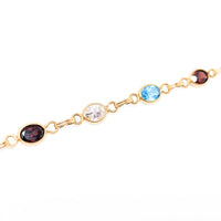 Van Dell 14K Gold & Semi-Precious Stone 8" Bracelet