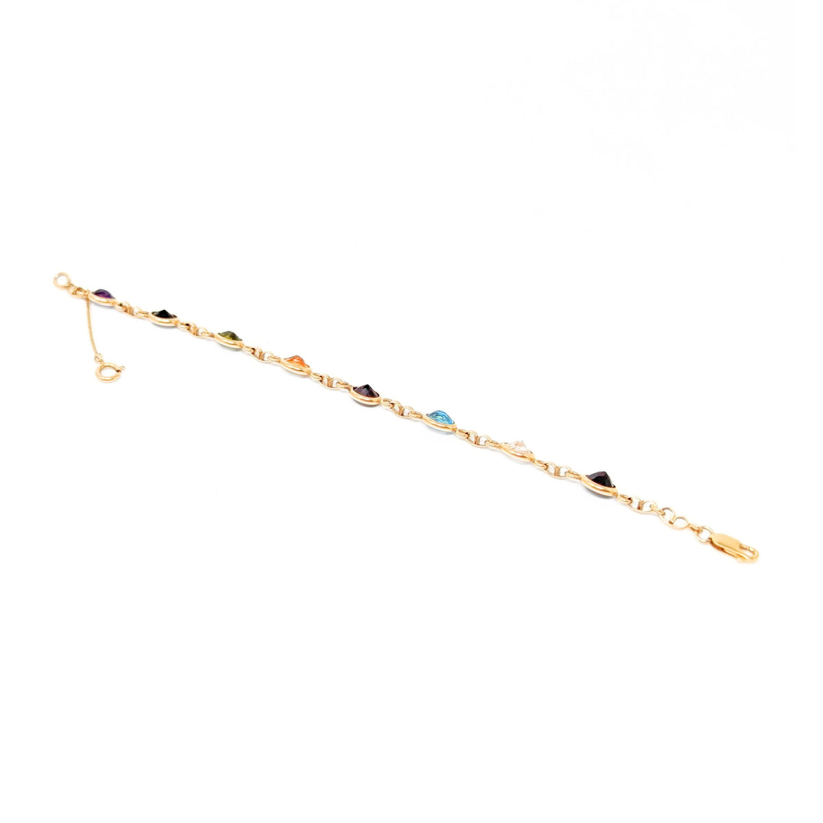 Van Dell 14K Gold & Semi-Precious Stone 8" Bracelet