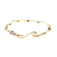 Van Dell 14K Gold & Semi-Precious Stone 8" Bracelet