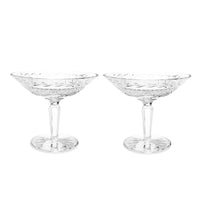 Waterford "Glandore" Pair of 5.25" Crystal Compotes