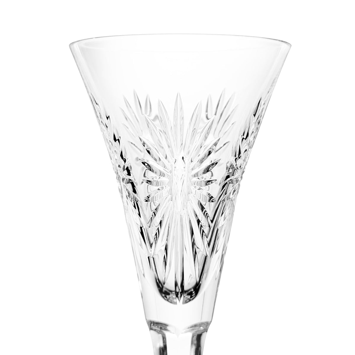 Waterford Crystal Millennium "Health" Pair of Champagne Toasting Flutes
