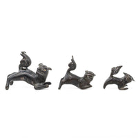 Mid-Century Chinese Bronze Guardian Lions