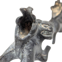 Mid-Century Chinese Bronze Guardian Lions