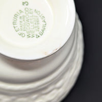Wedgwood "Wellesley" 9pc Footed Cup & Saucer Set