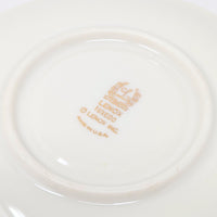 Lenox "Tuxedo" Set of 11 Saucers (Gold Backstamp)