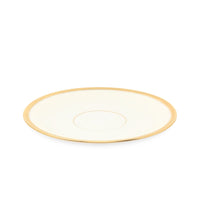 Lenox "Tuxedo" Set of 11 Saucers (Gold Backstamp)