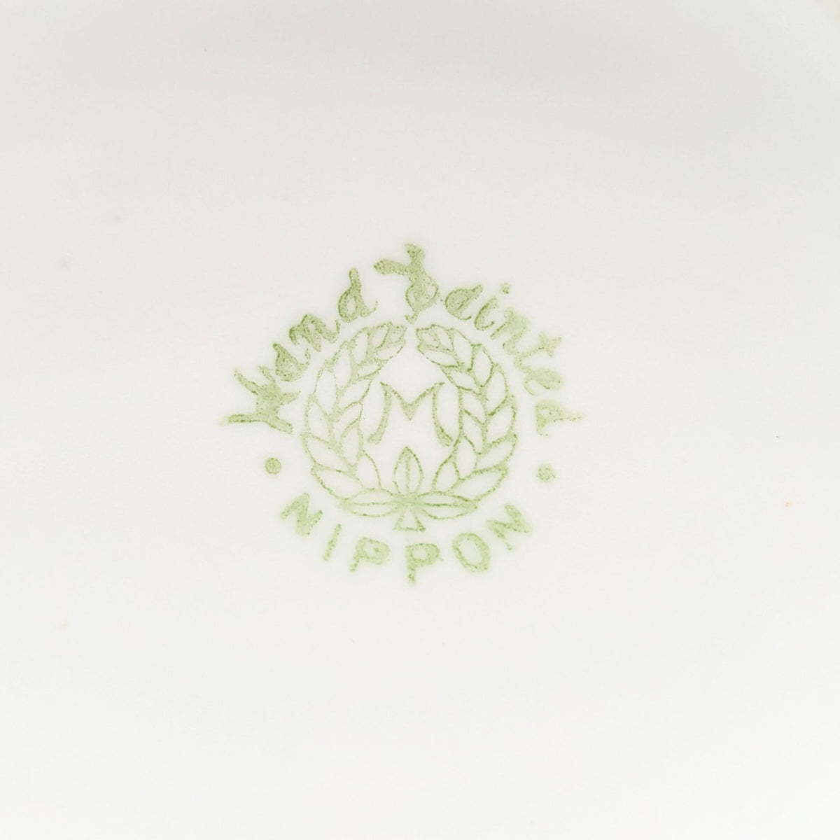 Nippon Lavender Moriage "Jasperware" Cream & Lidded Sugar
