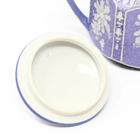 Nippon Lavender Moriage "Jasperware" Cream & Lidded Sugar