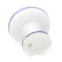 Nippon Lavender Moriage "Jasperware" Compote