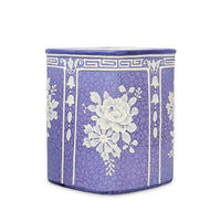Nippon Lavender Moriage "Jasperware" 3pc Set