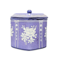 Nippon Lavender Moriage "Jasperware" 3pc Set