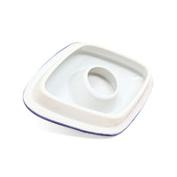 Nippon Lavender Moriage "Jasperware" 3pc Set