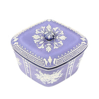 Nippon Lavender Moriage "Jasperware" 3pc Set