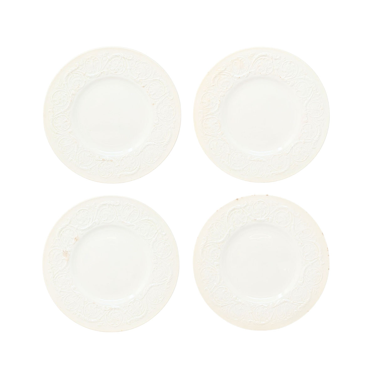 Wedgwood "Patrician" Ivory Salad Plates (4)