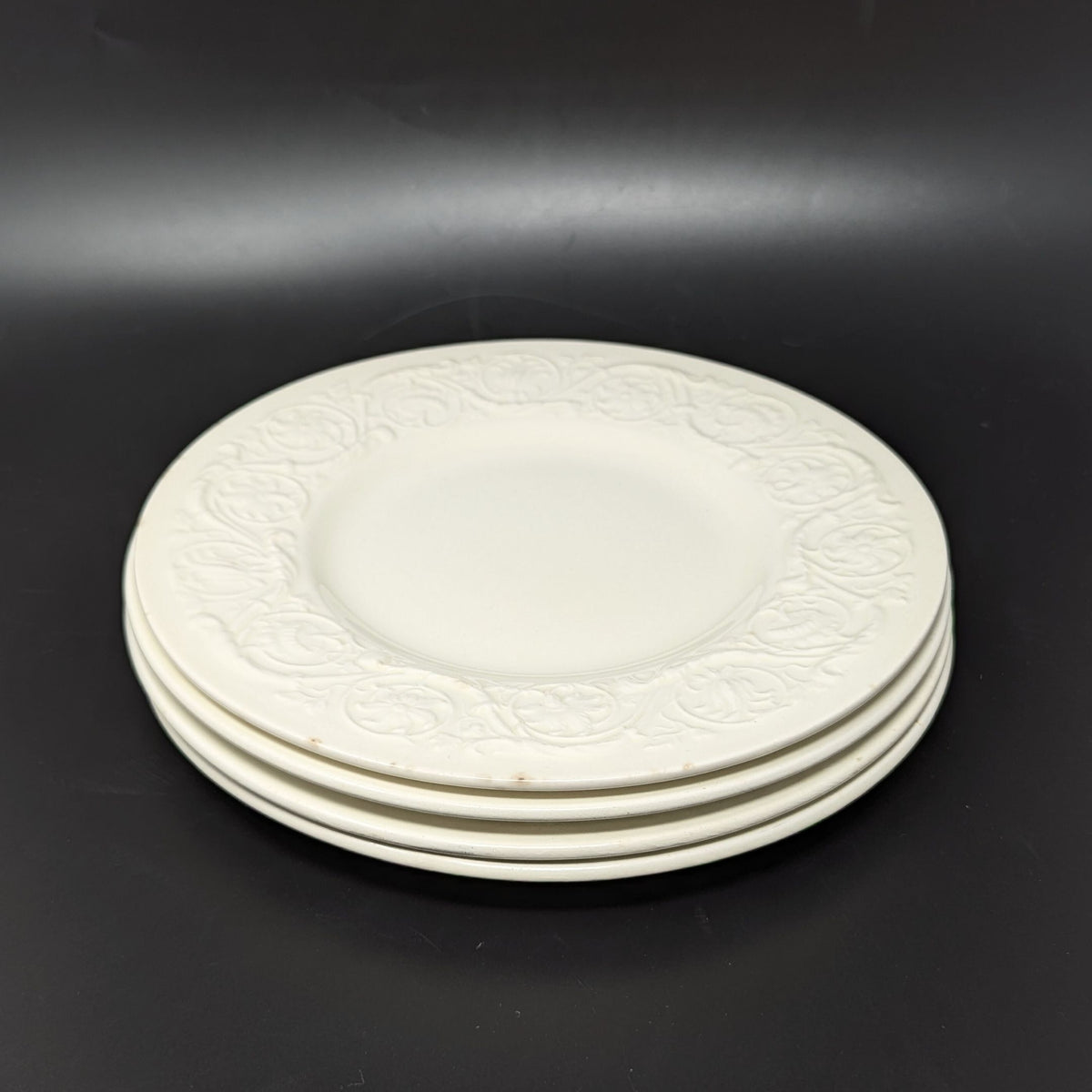 Wedgwood "Patrician" Ivory Salad Plates (4)