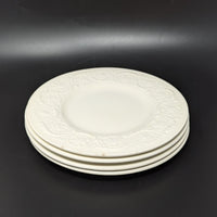 Wedgwood "Patrician" Ivory Salad Plates (4)
