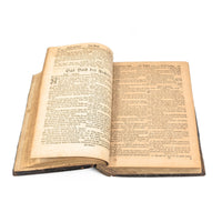 1763 German Bible Published in Germantown, PA by Christoph Sauer II