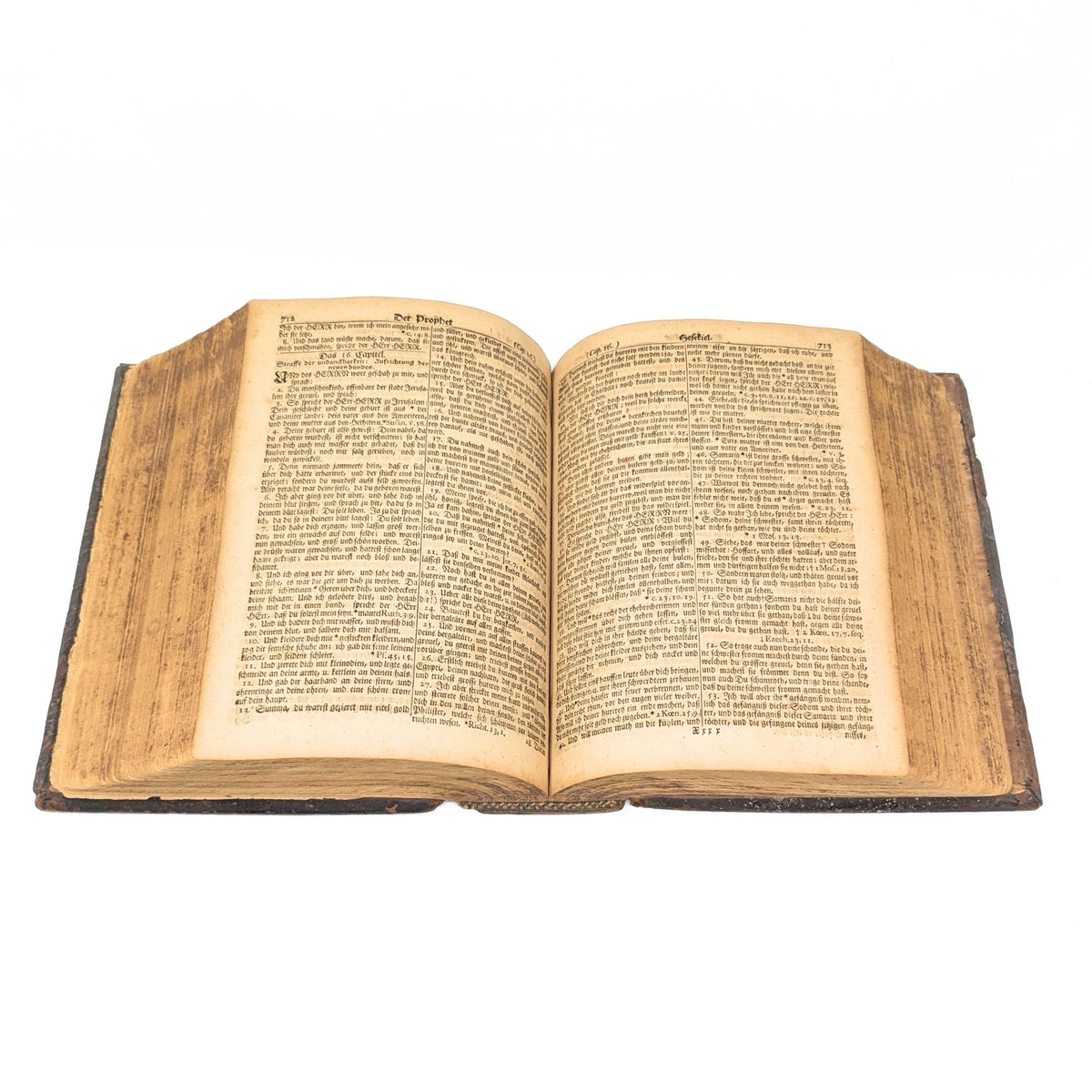 1763 German Bible Published in Germantown, PA by Christoph Sauer II
