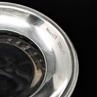 T. G. Hawkes Co. Sterling Footed Crystal Cream & Sugar