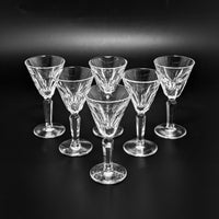 Waterford Crystal "Sheila" Set of 6 Cordial Glasses