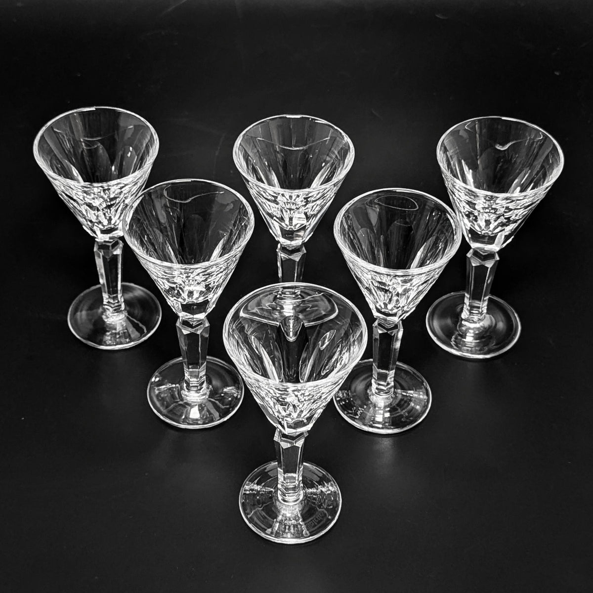 Waterford Crystal "Sheila" Set of 6 Cordial Glasses