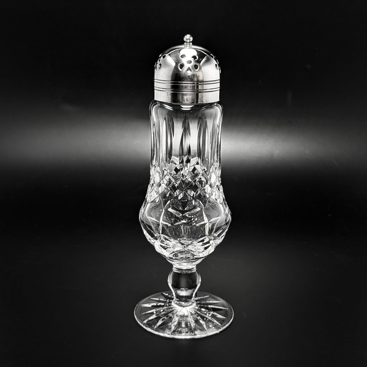 Waterford Crystal "Lismore" Lidded Sugar Shaker