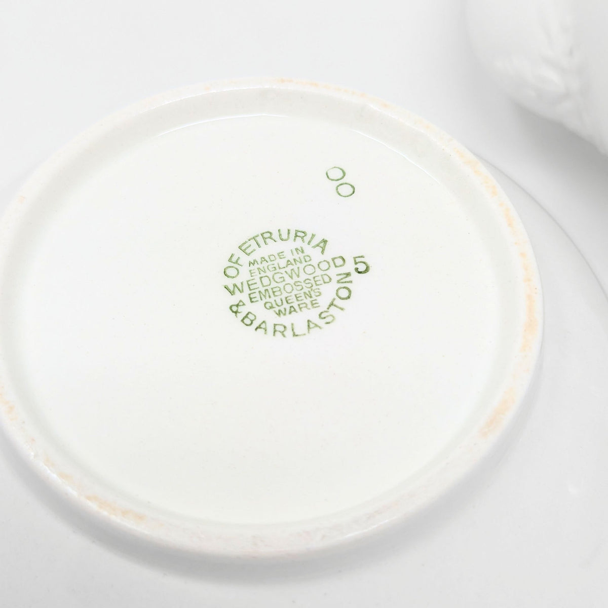 Wedgwood Queensware Cream on Cream Coffee Pot, Cream, & Sugar (3pcs)