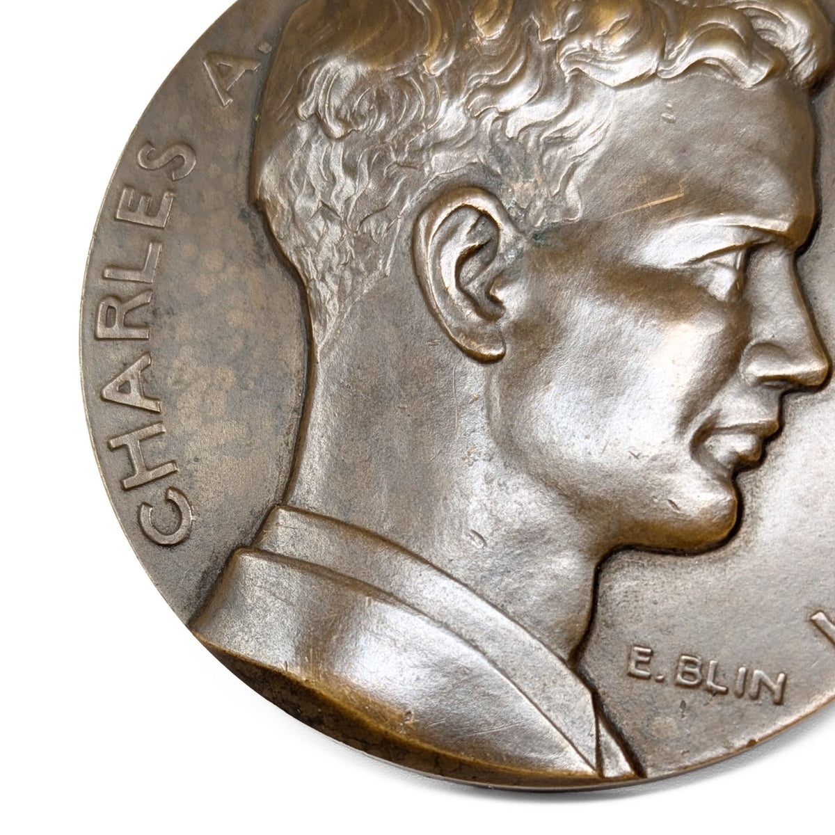 Charles Lindbergh Spirit of St. Louis 1927 Commemorative Medal