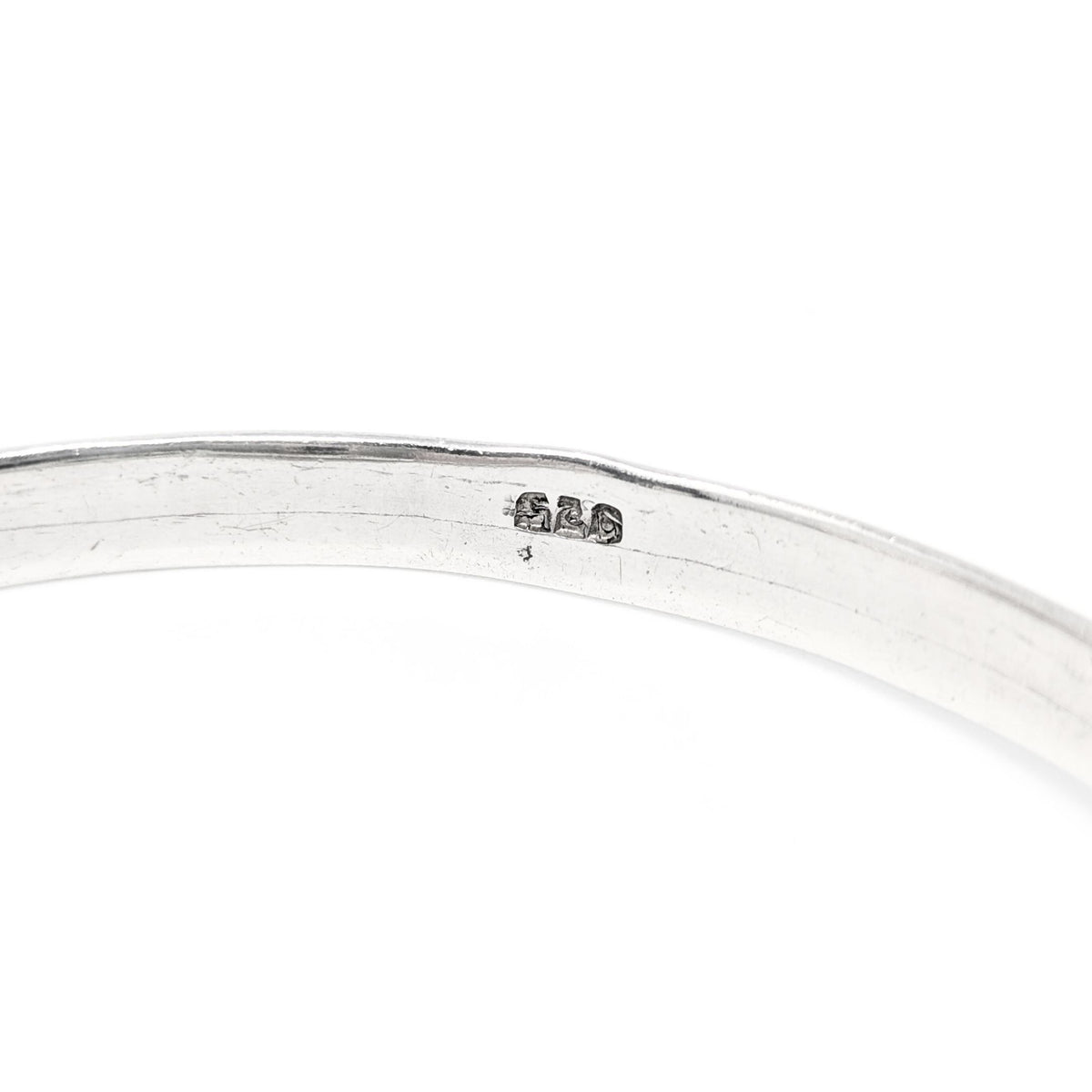 Sterling Silver Equine/Horse Bit Bangle Bracelet