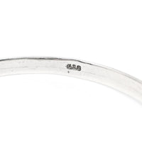 Sterling Silver Equine/Horse Bit Bangle Bracelet